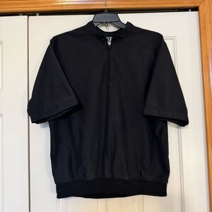 Zero Restriction Golf Short-Sleeve 1/4 Zip Wind Jacket